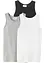 Canottiera con morbido cotone (pacco da 3), bonprix
