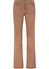 Pantaloni di velluto elasticizzati, bootcut, bonprix