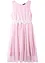 Abito midi con inserto in pizzo, bonprix