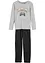 Pigiama con morbido cotone (set 2 pezzi), bonprix