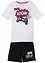 T-shirt e pantaloncini in jersey di puro cotone (set 2 pezzi), bonprix