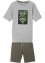 T-shirt e bermuda in felpa (set 2 pezzi), bpc bonprix collection
