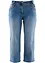 Jeans capri slim fit, a vita media, bonprix