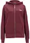 Felpa con zip e cappuccio in puro cotone, bonprix