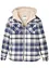 Giacca camicia con fodera effetto peluche, bonprix