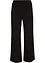 Pantaloni a palazzo con elastico in vita in misto viscosa, bonprix