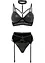 Reggiseno bustier, perizoma,  reggicalze (set 3 pezzi), VENUS