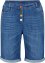 Bermuda comfort in jeans elasticizzato con cinta comoda, bpc bonprix collection