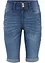 Bermuda in jeans, a vita media, bonprix