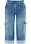 Jeans cargo elasticizzati, a vita media, bonprix