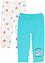 Leggings a pinocchietto (pacco da 2) con cotone biologico, bpc bonprix collection