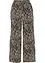 Pantaloni culotte fantasia in viscosa fluente, bonprix