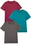 T-shirt con scollo a V (pacco da 3), bonprix