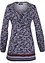 Maglia stile tunica in misto cotone e viscosa, bonprix