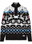 Maglione norvegese con colletto e zip, bpc selection