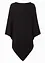 Poncho con cachemire, bonprix
