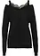 Maglione traforato con pizzo, BODYFLIRT