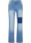 Jeans elasticizzati straight effetto patchwork, John Baner JEANSWEAR