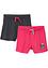 Shorts di jersey (pacco da 2) in cotone biologico, bpc bonprix collection