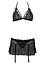 Reggiseno a triangolo, perizoma, gonna (set 3 pezzi), VENUS
