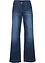 Jeans larghi flared, a vita media, bonprix