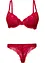 Reggiseno con coppe preformate con ferretto e perizoma (set 2 pezzi), bonprix