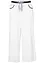 Pantaloni culotte in popeline di cotone con cinta comoda, bonprix