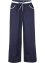 Pantaloni culotte in popeline di cotone con cinta comoda, bpc bonprix collection