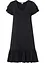 Abito di jersey con balza in misto viscosa, bonprix