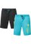 Pantaloncini da spiaggia (pacco da 2) in poliestere riciclato, bpc bonprix collection