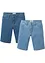 Bermuda in jeans elasticizzati con taglio comfort regular fit (pacco da 2), John Baner JEANSWEAR