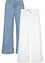 Jeans capri elasticizzati comfort (pacco da 2), bonprix