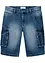 Bermuda cargo in jeans, relaxed fit, bonprix