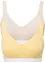 Reggiseno t-shirt senza ferretto con cotone biologico (pacco da 2), bonprix