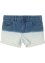 Shorts di jeans con effetto dip-dye, John Baner JEANSWEAR