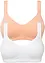 Reggiseno t-shirt senza ferretto con cotone (pacco da 2), bonprix