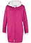 Felpa con zip e pile teddy, bonprix
