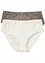 Slip alto (pacco da 2), bonprix