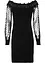 Abito con spalle scoperte e maniche in mesh, BODYFLIRT boutique