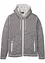 Giacca in pile lavorato a maglia con fodera teddy, bonprix