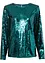 Blusa in paillettes, bonprix