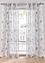 Tenda trasparente a fiori (pacco da 1), bpc living bonprix collection