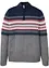 Maglione norvegese con colletto e zip, bpc bonprix collection