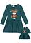 Abito di jersey e abito per bambola (set 2 pezzi), bpc bonprix collection