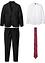 Completo (4 pezzi) giacca, pantaloni, camicia, cravatta slim fit, bpc selection