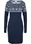 Abito in maglia jacquard, bpc bonprix collection