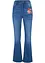 Jeans bootcut a vita alta con cinta comoda, bonprix