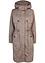 Trench lungo e sciancrato, con cappuccio e imbottitura leggera, bpc bonprix collection
