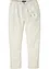 Pantaloni chino in misto lino con elastico in vita loose fit, straight, bonprix