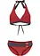 Bikini all'americana (set 2 pezzi) in poliammide riciclata, bpc bonprix collection